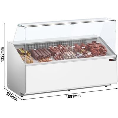 GGM Gastro Kühltheke - 1900mm - Frontblende Weiß