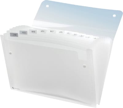 Sorteermap rexel ice 13tab transparant | 10 stuks