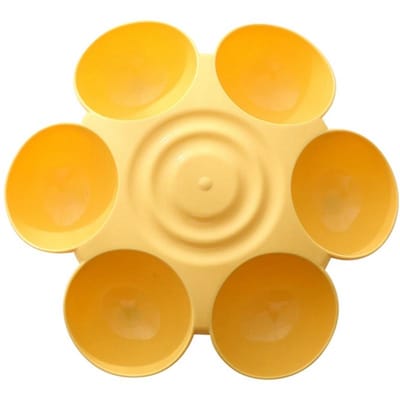 6 In 1 Hondenkom Puppy Slow Feeder Hondenkom Kat Waterfles Bloemvorm Kat Water Voerbak Gezonde Dieet Schotel Huisdier Accessoire