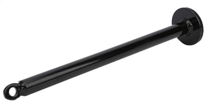Halter Lader Pin - Fitness Accessoire - Gewichtheffen - Halterbak aan onderkant - 20 x 320 mm - Zilver