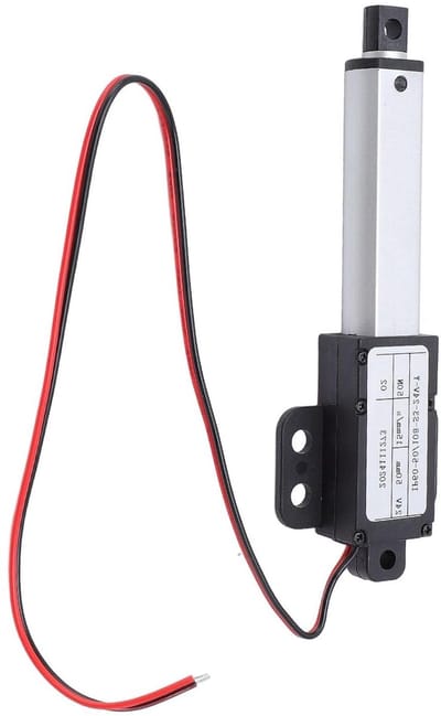 Elektrische Lineaire Actuator - Mini Motor - Robotica Automatisering - Geïntegreerde Eindschakelaar - 50 Mm Slag - Aluminium
