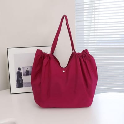 Extra Grote Opvouwbare Boodschappentas Duurzaam Herbruikbaar Tote Bag voor Strand en Reizen