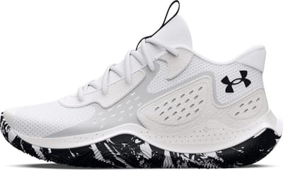 Jet '23 Basketball Shoe White-Halo Gray-Black 8 US Men Unisex - Lightweight and Comfortable
