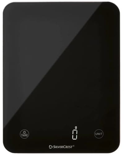 Silvercrest Digitale keukenweegschaal - zwart