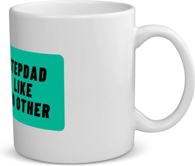 Akyol - stepdad like no other koffiemok - theemok - Vader - geweldige papa - niemand anders - verjaardag - cadeau - kado - bedankje - geschenk - 350 ML inhoud