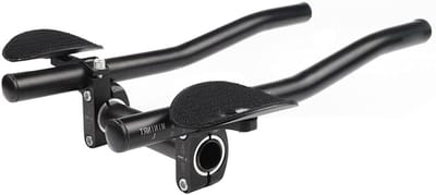 Fiets Stuur Armsteunen - Triathlon Aero Bars - Lange Afstand Fietsen - Verstelbare Armsteunen - 34 cm Lengte - Zwart