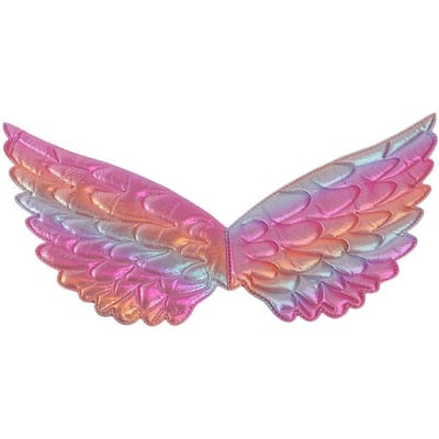 Ailes d'Ange de Performance pour Enfants Colorées Look Princesse Légères Réutilisables Accessoire de Spectacle de Scène Halloween Noël Ailes de Cosplay P Option 5
