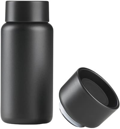 Zone Denmark Singles Thermobeker met twee deksels Dia 7,5 x 19 cm 400 ml Black