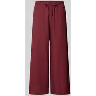 Loose fit broek met kreukeleffect