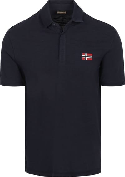 Napapijri Ebea Polo Donkerblauw (navy) - Maat L - Heren