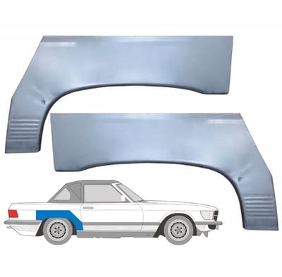 Reparatiepaneel achterspatbord voor Mercedes SL-Class 1971-1989 / Links + Rechts