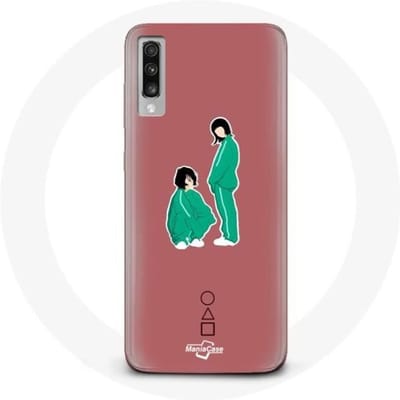 Coque - Samsung - Galaxy A50 - Souple - Squid Game - Protection Mixte
