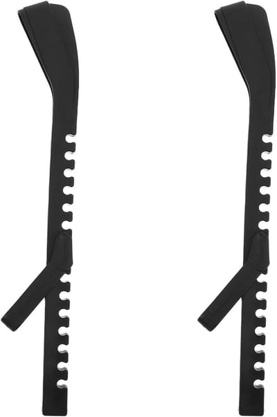 Schaatsbeschermers - Schaats Covers - Schaatsen Beschermen - Antislip Rubber - 36x5x1.5cm - Zwart