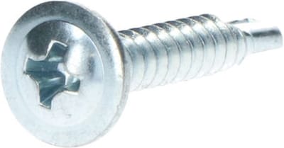 Carpoint Schroef Zelftappend Ø4mm 25mm 100 stuks | Zelf borende montage schroeven met cilinderkop
