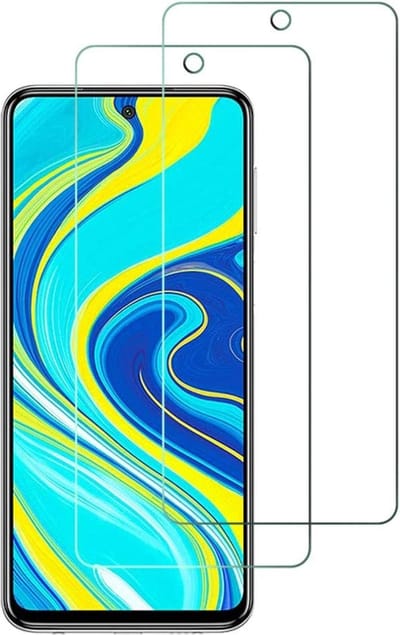 Geschikt voor Redmi Note 9S / Geschikt voor Redmi Note 9 Pro 2Pack Screen Protector/ tempered glass