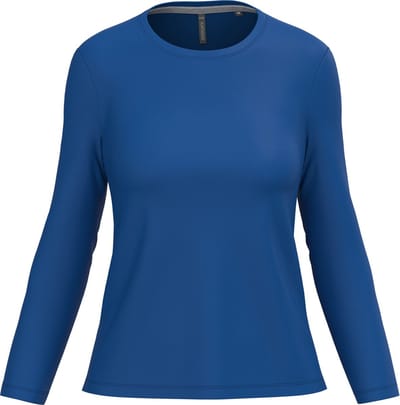 Kariban Dames T-shirt ronde hals lange mouwen K383 - Royal Blue - L