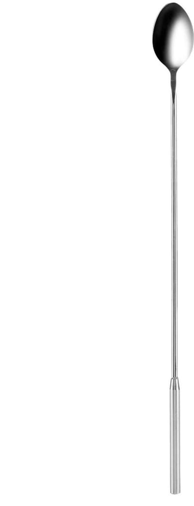 Dailygoods- Cocktaillepel 30cm - Roestvrij Stalen Menglepel - Lange Steel Roerlepel - Ideaal voor Drankjes - Comfortabel in Gebruik - Duurzaam en Stevig