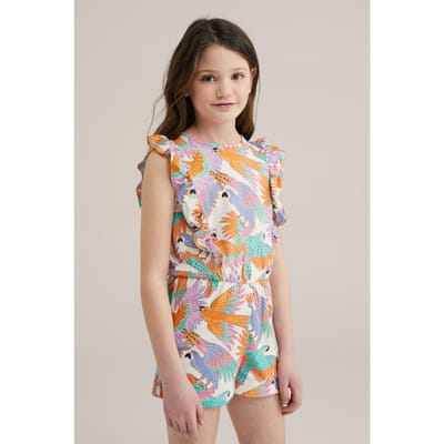 WE Fashion Jumpsuit Multi-coloured Taglia: 158/164 | Body per Neonato Outlet | Unisex
