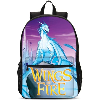 Populaire UITVERKOOP Wings of Fire Rugzak Schooltas Jongens en Meisjes Rugzak Bliksem Ritssluiting Schouders Het Beste Cadeau Kamperen Rugzak