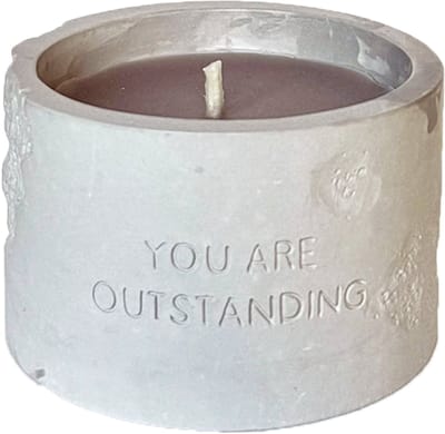 MY FLAME - Buitenkaars - YOU ARE OUTSTANDING - Geur: Bella Citronella - 8 x 5 cm - 20 branduren