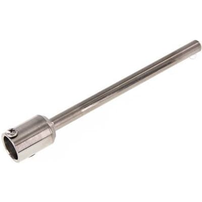 RVS Lasaansluiting Thermowell met Schroef voor 160mm Dompelbuis Max 600°C en 25 Bar - TWALSH-W-160