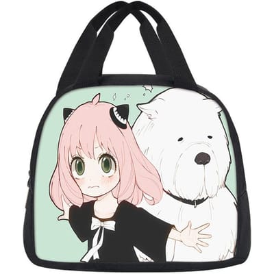 SPY × FAMILY lunchtas veelzijdig cartoon grote capaciteit nieuw item, beste cadeau voor jongens en meisjes op schoolverjaardagen