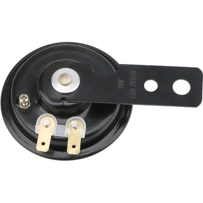 105db 12V Motorfiets Hoorn Auto Luid Fluitje Hoorn Elektrische Waarschuwing Machine Kit Motor Bike Moto Auto Accesssories zwart