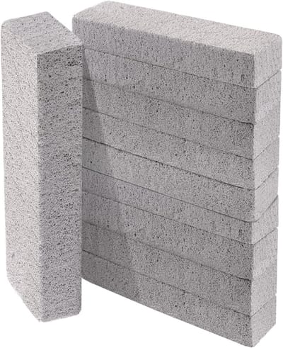 10pcs Cleaning Block - WC Pumice Stone Toilet Cleaner - Verwijdert Vlekken uit Toiletten - Keukens - Barbecues
