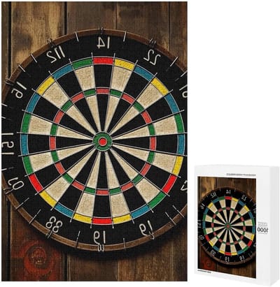 Houten Puzzels - Puzzelstukjes Puzzelspel - Ontspanning Thuis - Gladde Afwerking - 1000 Stukjes - Wit