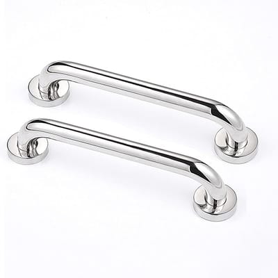 Grijpstangen Set - Douche Beugels - Veiligheid Thuis - Verborgen Schroefontwerp - 50 cm - Zilverkleurig