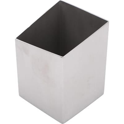 Metalen Penhouder Roestvrij Staal Bureau   Verdikt 1.2MM Make-up Kwastenhouder voor   School Huis white