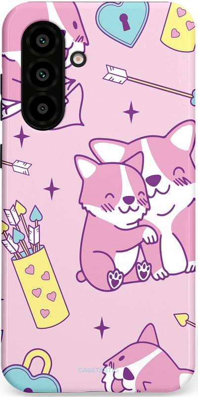 Casetastic Hoesje Geschikt voor Samsung A56 / A36 - Stijlvolle Beschermende Duo-layer Case - Cupi Cori