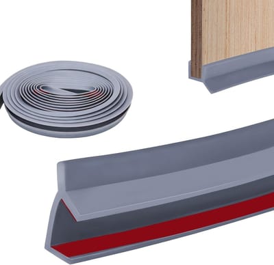 Keukensokkel Panelen 5m - Zelfklevende Silicone Rubber Strip voor Keukensokkel met 15-17mm Dikte, Ideaal voor Afwerking en Bescherming