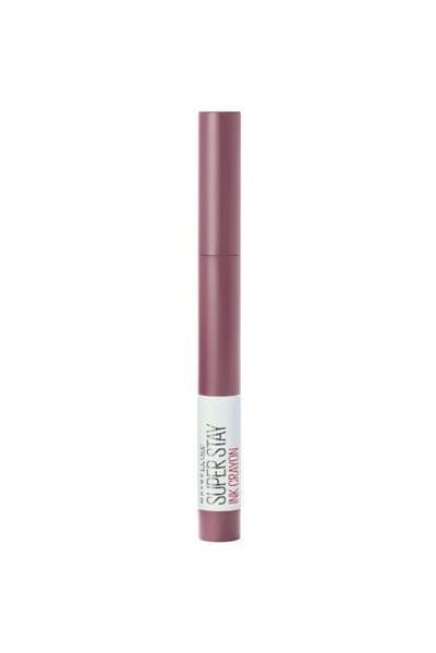 Maybelline SuperStay Ink Crayon Matte Lippenstift - 25 Stay Exceptional - Paars - 14 gr