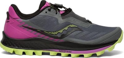Saucony Peregrine 11 ST Dames - grijs/roze - maat 39