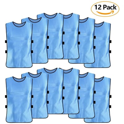 12-pack jerseys slabbetjes ademend volwassenen voetbal scrimmage trainingsvesten voor volleybal gray