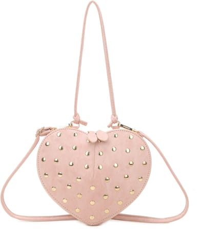 Giuliano kunstlederen suede schoudetas Solina - Hart - Dames - Roze