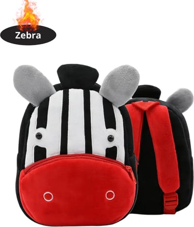 Livano Kinder Rugzak - Jongen - Meisje - Schooltas - Backpack - Zebra