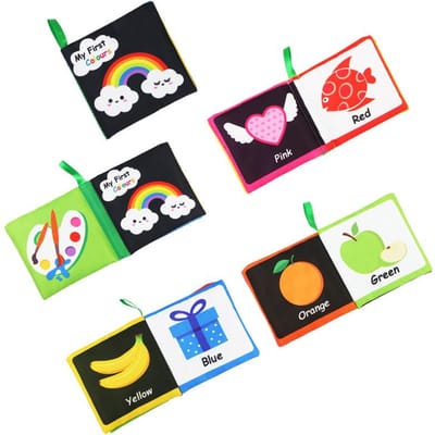 Stoffen Boekjes Zachte Baby Boekjes Ritselend Geluid Baby Rustige Boekjes Baby Vroege Ontwikkeling Educatief Speelgoed 0 -12 Maanden Rammelaar