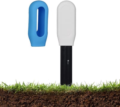 Bodemtester - Vochtmeter Planten - Plantenverzorging - Draadloze Monitoring - 16.99 x 3.99 cm - Blauw Zwart