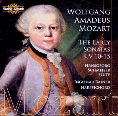 Hansgeorg Schmeiser & Ingomar Rainer - Mozart: The Early Sonatas Kv 10-15 (CD)