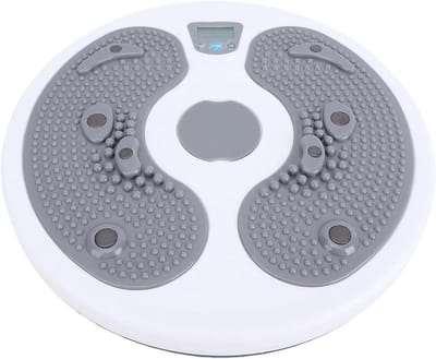 Oefenbord Twist Board - Taille Draaischijf - Core Training - Met Digitale Teller - 28 x 28 x 4 cm