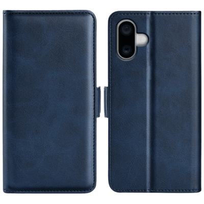 Comfycase Apple iPhone 16 Plus Bookcase Hoesje Blauw