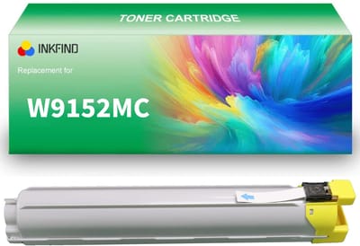 INKFIND W9152MC Geel tonercartridge compatibel met HP W9152MC Geel geschikt voor HP Color LaserJet MFP E78625dn/E78630dn/E78635dn - 1-pack Geel