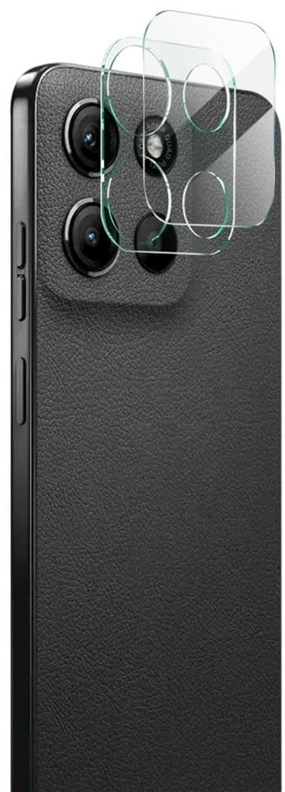 IMAK Camera Lens Protector - Geschikt voor Motorola Moto G15 / G17 (Power) Camera Lens Protector - IMAK 9H Tempered Glass - Transparant