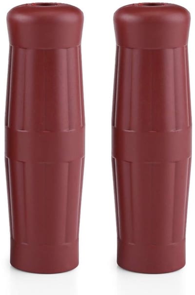 Dailygoods- Handvatten Antislip - Vintage Motor - Rubber - 7/8 Inch - 22 mm - Paar - Motorhandgrepen