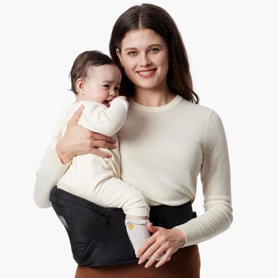 Ergonomische Heupdrager voor Baby's tot 20 kg - Perfect voor Pasgeborenen en Peuters, Inclusief Diverse Opbergvakken