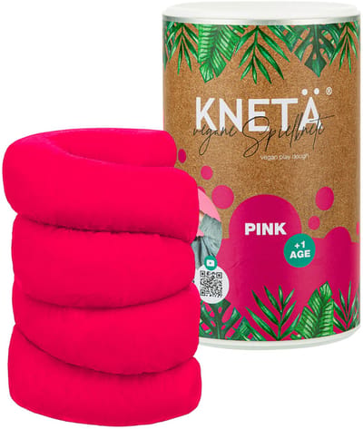 KNETA Vegan Speelklei - XXL Tube Roze 1000g