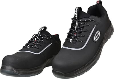 SIR SAFETY SIENNA Veiligheidsschoenen S3 HEREN Werkschoen Zwart - Glasvezel Neus en Composiet Tussenzool - Antislip SRC - Ademend