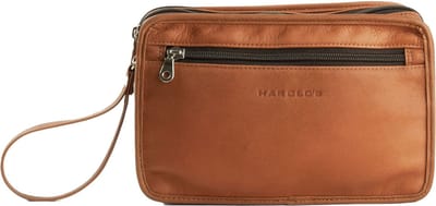 HAROLD'S Leren Utensil zak Country Men's Bag Comfort Cognac Lichtbruin